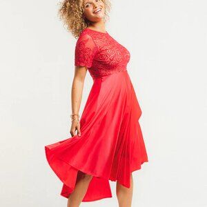 Tribal Lounge Dress - Hibiscus